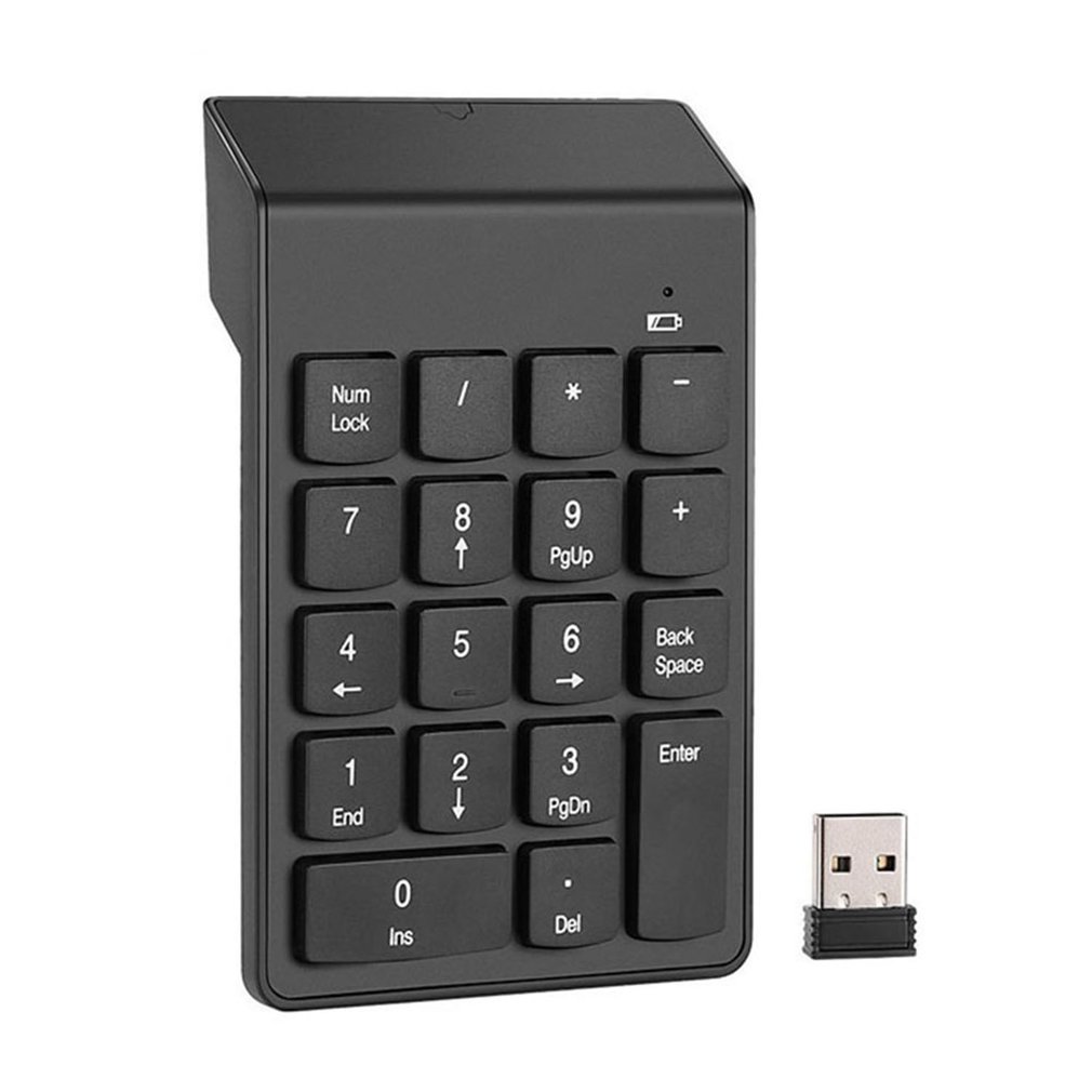 Gaming Keyboard Mini - 18 مفتاحًا 2.4G لوحة مفاتيح لاسلكية