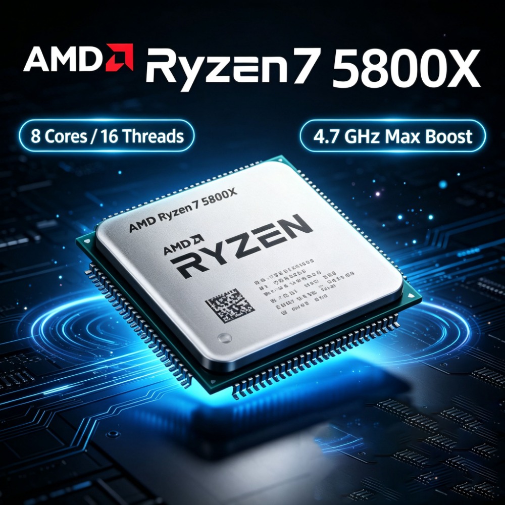 معالج AMD R7 5800X Ryzen 7 580 - مراجعة Amd Cpu Ryzen 7 وسعره